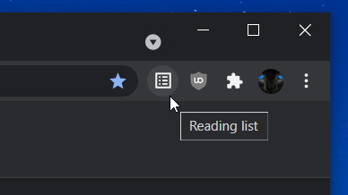 reading-list-chrome-toolbar