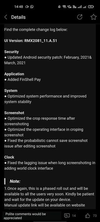 realme-x3-android-11-february-security-patch