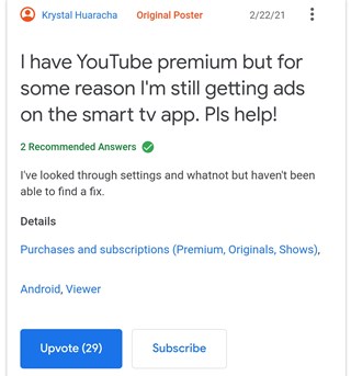 Youtube Premium Showing Ads Featured Sections Not Working Ps4