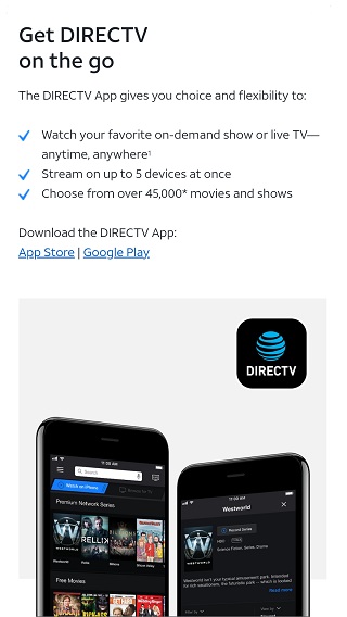 DirecTV-iOS-Android-app