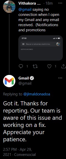 Gmail-no-connection-issue-fix-in-works