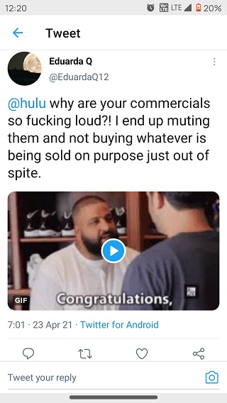 Hulu-loud-commercials-issue