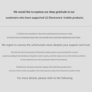 LG-mobile-division-shutdown-and-after-sales-services-&-support