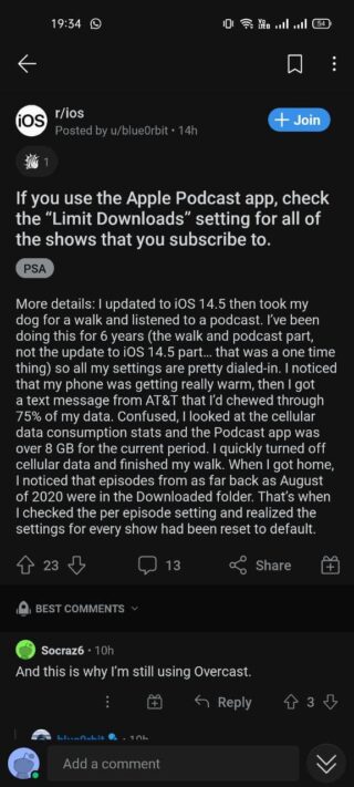 apple-podcast-download-consumption-delete-episodes-ios-14.5