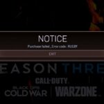 [Updated] Call of Duty (COD) Warzone 'Error code: RUGBY' makes it difficult to purchase Battle Pass (or COD points) for season 3