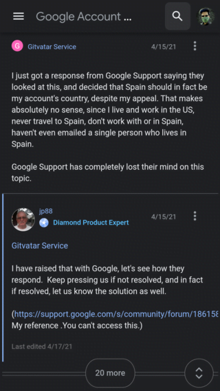 google-country-association