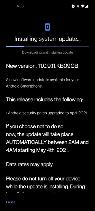 t-mobile oneplus 8t april patch