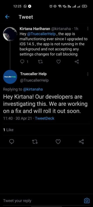 truecaller-background-issue