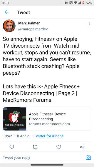 Apple-Fitness+-disconnecting-issue-recent-reports