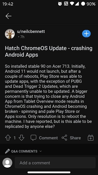 Chrome-OS-90-Android-11-update-performance-issues