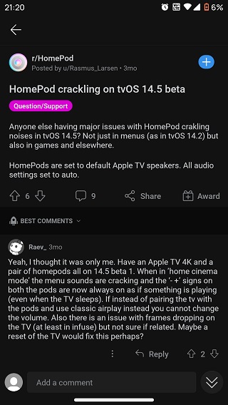 Crackling-popping-sound-issue-exists-since-tvOS-14.5-beta