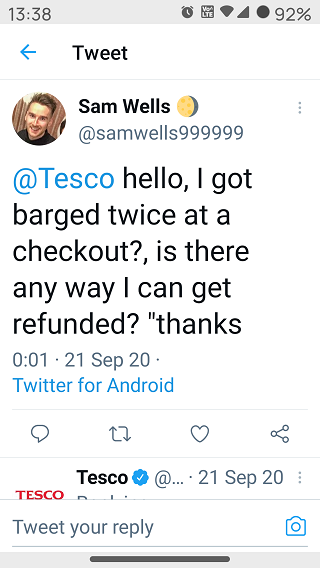 Monzo-Tesco-double-charge-issue-old-reports
