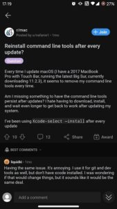 mac xcode command line tools upgrade mac xcode command line tools upgrade