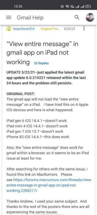 ipad-gmail-view-entire-message-not-working-reports