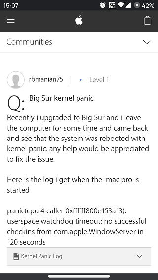 macOS-Big-Sur-crashing-kernel-panic-old-reports