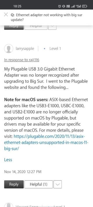 macos-adaptors-np-longer-supported