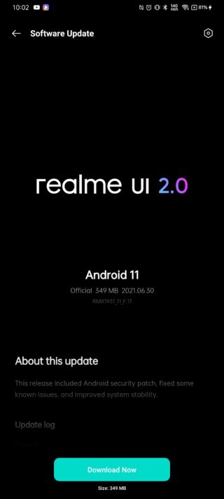 realme x2 pro android 11