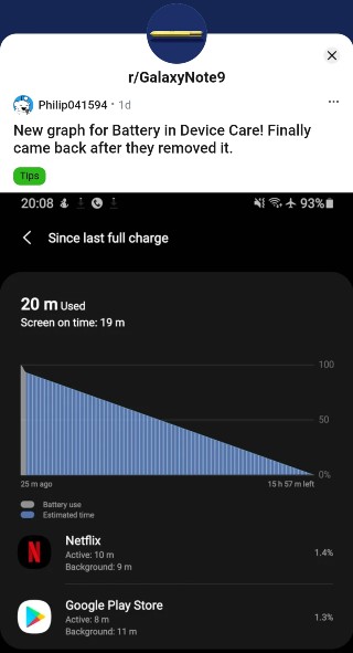 samsung-android-10-battery-usage-since-last-full-charge