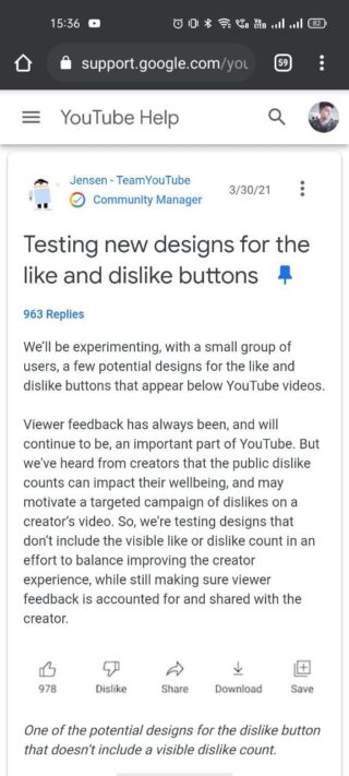 YouTube odeia o botão da verdade