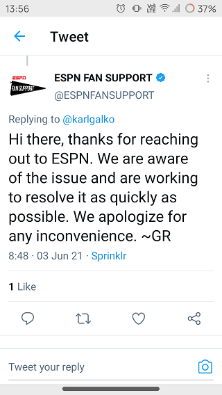 ESPN-favorites-not-working-properly