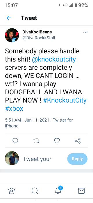 Knockout-City-login-issues