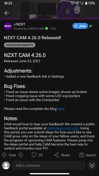 NZXT-CAM-latest-update-version-4.26.0