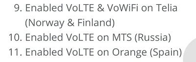 enabled volte