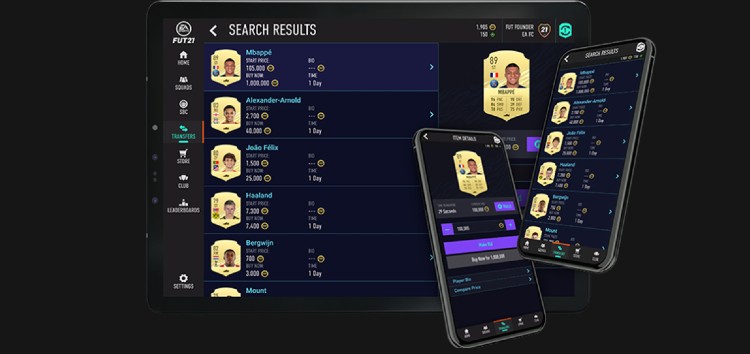 FIFA Ultimate Team (FUT) Rare search filter not working on web & companion app issue gets officially acknowledged
