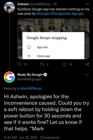 google-app-crashing-keeps-stopping-error
