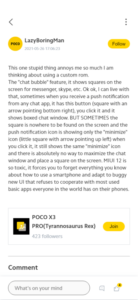 MIUI 12/12.5 users complain about square Messenger chat bubbles issue