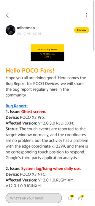 poco-x3-pro-bug-report