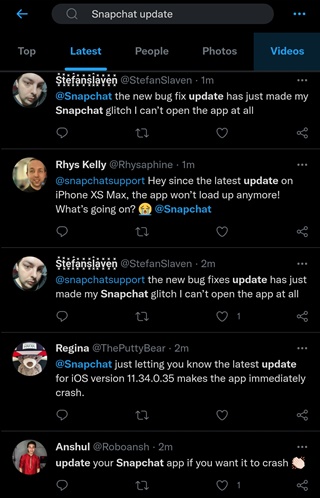 snapchat-app-crashing-iphones-bug-issue-glitch