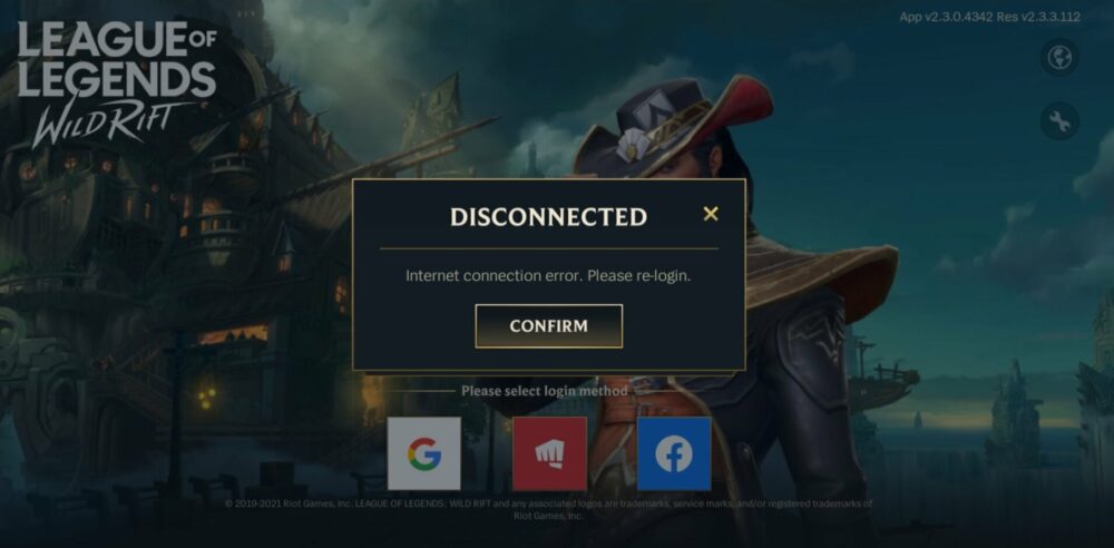 Wild Rift can't login to account issue being looked into, says