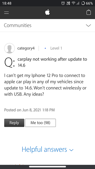 Apple-CarPlay-not-working-after-iOS-14.6-update