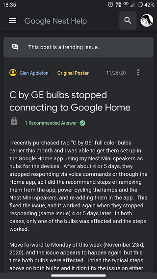 C-by-GE-smart-bulbs-keep-disconnecting-issue-reports