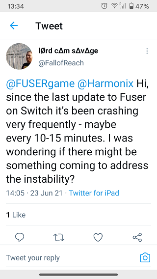 Fuser-crashing-Switch-reports
