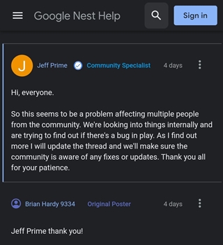 Google Nest Wifi connection drop fix confirmed