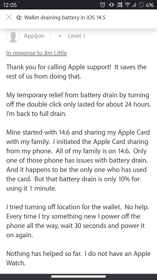 Issue-started-after-enabling-Apple-Card-Family-Share