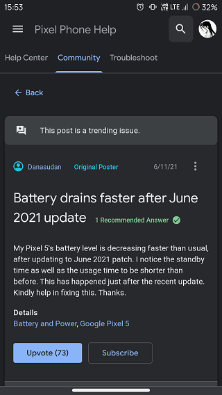 Pixel-battery-drain-issue-since-June-update