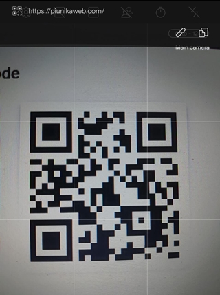 QR code on Google Pixel devices