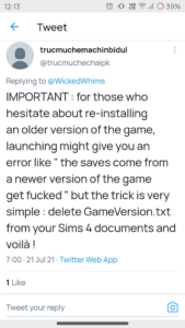 how to remove censor on wicked whims for sims 4