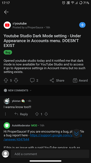 YouTube-Studio-Dark-Mode-or-Appearance-options-don't-exist