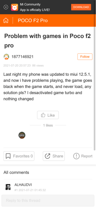 A xiaomi device user wrote about the issues he is facing after the MIUI 12.5 updates. 