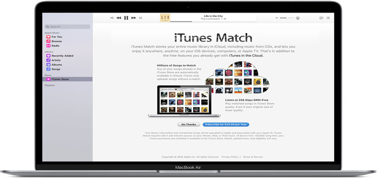 Some iTunes Match users having trouble matching or uploading songs to Cloud Music Library