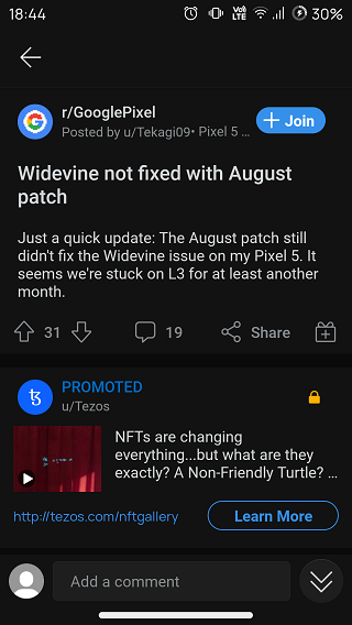 Google-Pixel-Widevine-L3-issue-persists-even-after-August-update