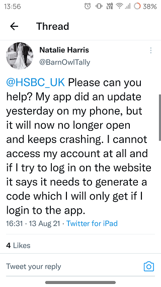 HSBC-UK-iOS-app-crashing-at-login-screen-after-latest-app-update