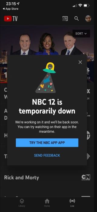 NBC-Channel-12-down-YouTube-TV