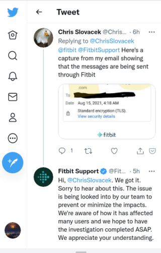 fitbit issue