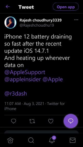 iphone-12-battery-drain-ios-14.7.1