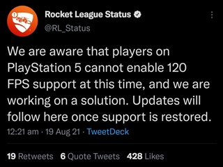 rocket-league-120fps-support-ps5-acknowledged